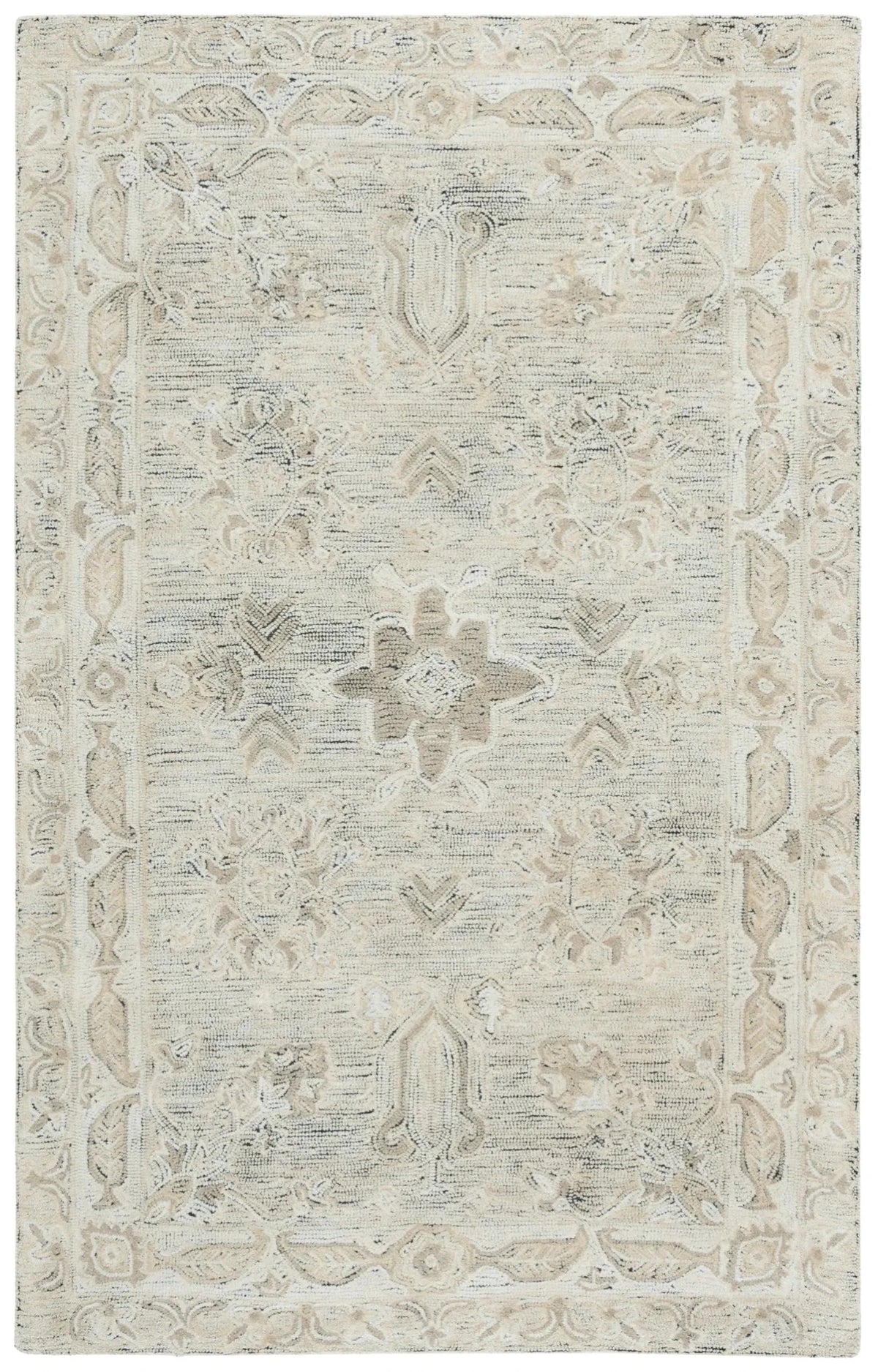 Safavieh Kenya 4'-0" x 6'-0" Rug in Beige / Ivory