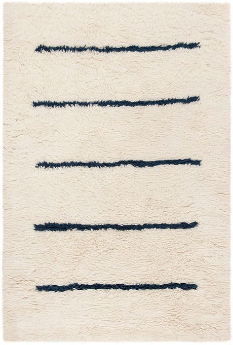 Safavieh Kenya Kny750N Ivory / Navy Rugs - Safavieh - kny750n - 6