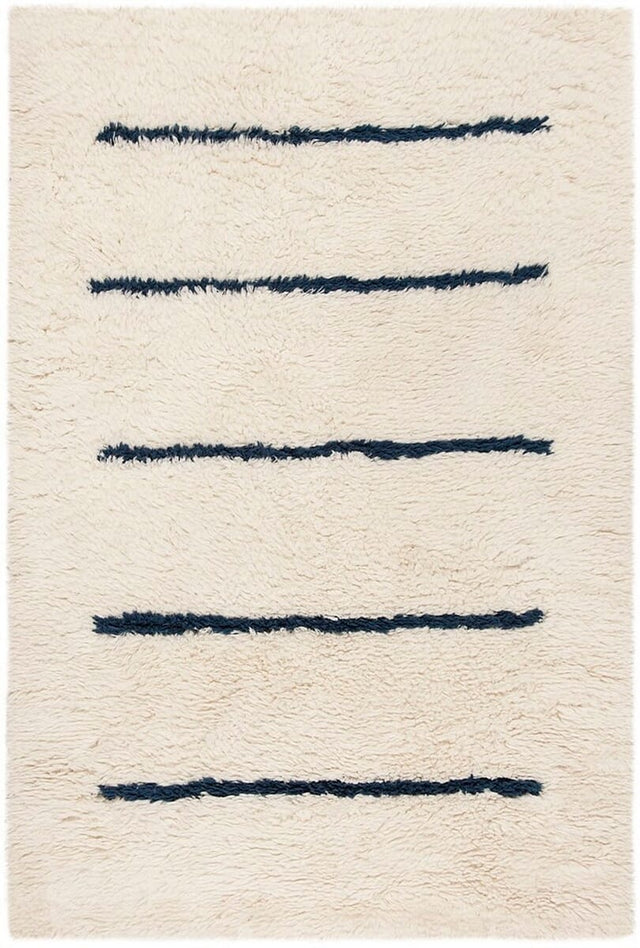 Safavieh Kenya Kny750N Ivory / Navy Rugs - Safavieh - kny750n - 6