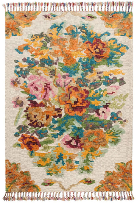 Safavieh Kenya Kny801W Orange / Light Grey Rugs - Safavieh - kny801w - 6