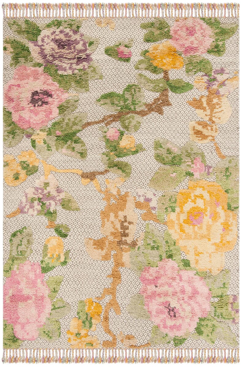 Safavieh Kenya Kny802P Pink / Grey Rugs - Safavieh - kny802p - 6
