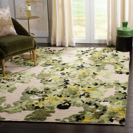 Safavieh Kenya Kny804Y Green / Beige Rugs - Safavieh - kny804y - 6