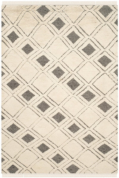 Safavieh Kenya Kny805A Ivory / Black Rugs - Safavieh - kny805a - 5