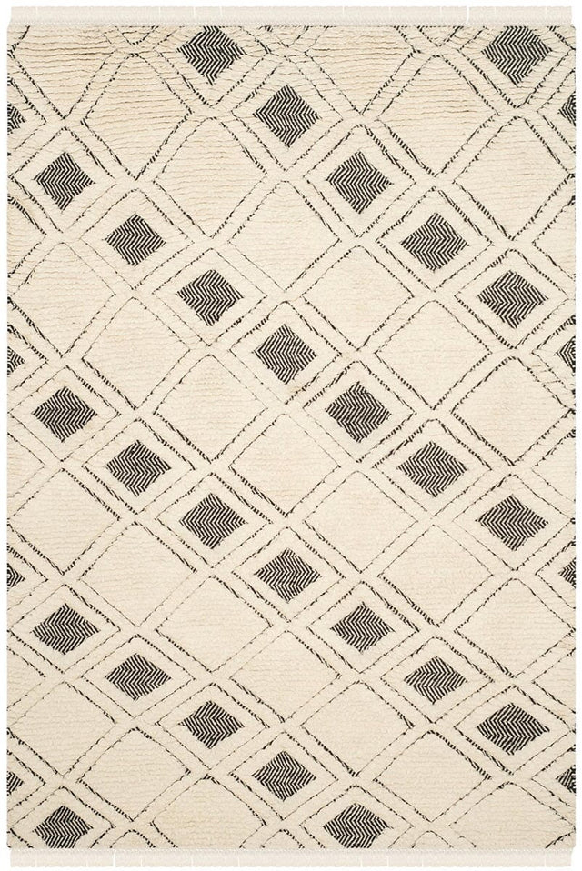 Safavieh Kenya Kny805A Ivory / Black Rugs - Safavieh - kny805a - 5