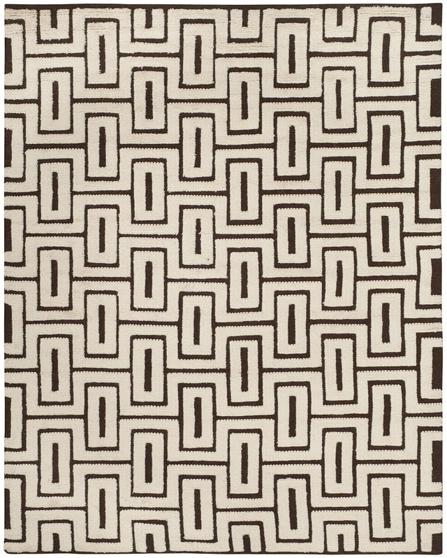 Safavieh Kenya Kny846A Ivory / Brown Rugs - Safavieh - kny846a - 5