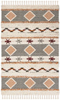 Safavieh Kenya Kny904A Ivory/Black - Orange Rug - Safavieh - kny904a - 4