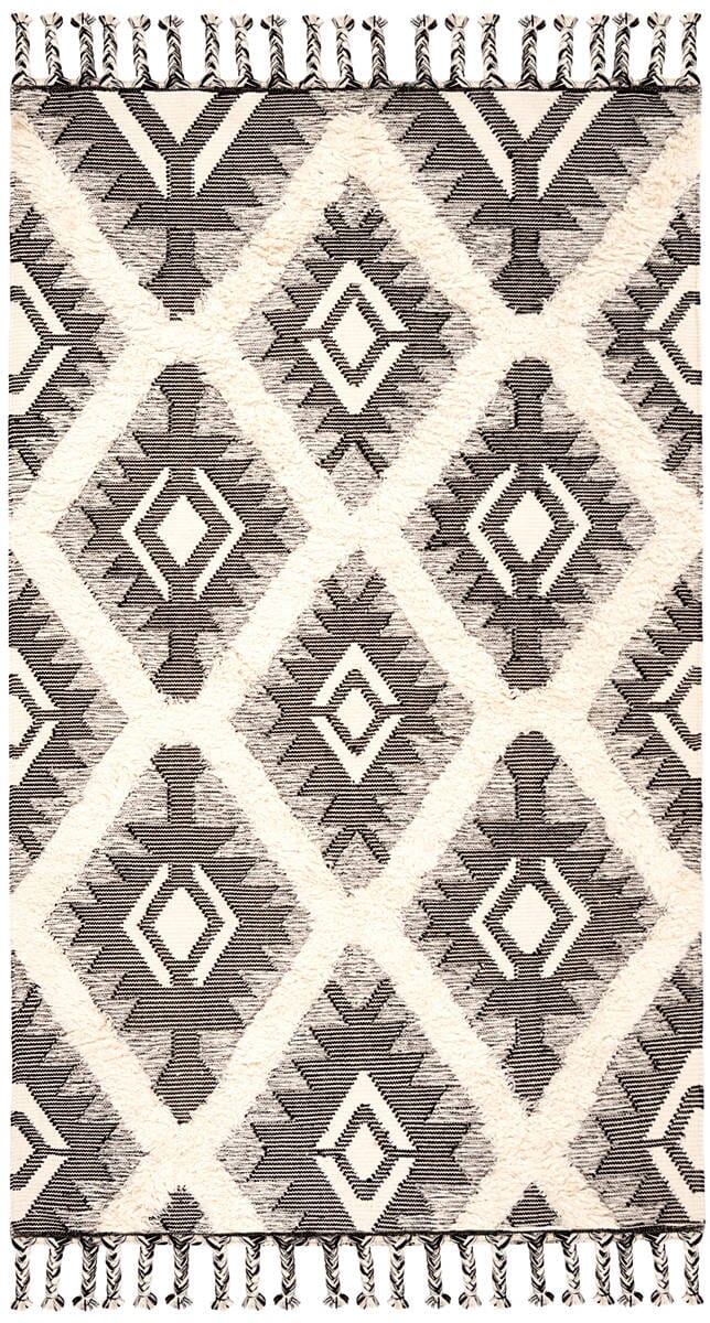 Safavieh Kenya Kny910H Black / Ivory Rugs - Safavieh - kny910h - 3