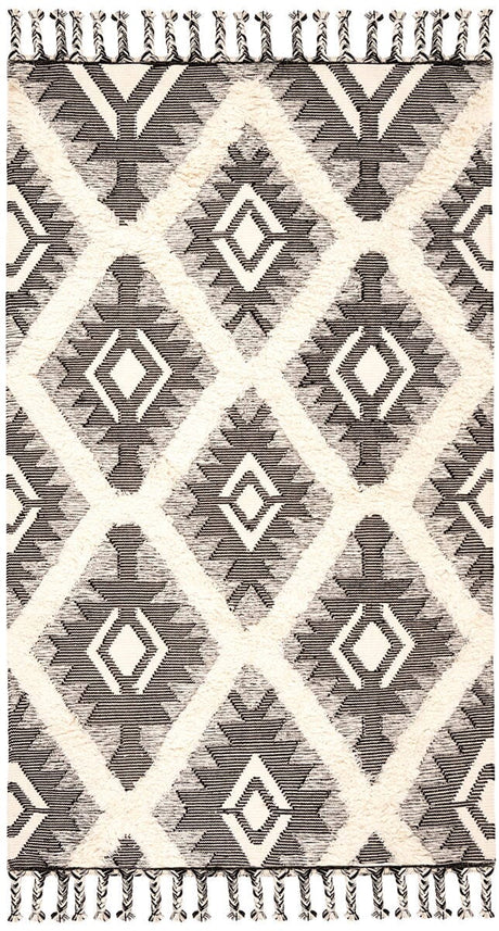 Safavieh Kenya Kny910H Black / Ivory Rugs - Safavieh - kny910h - 3