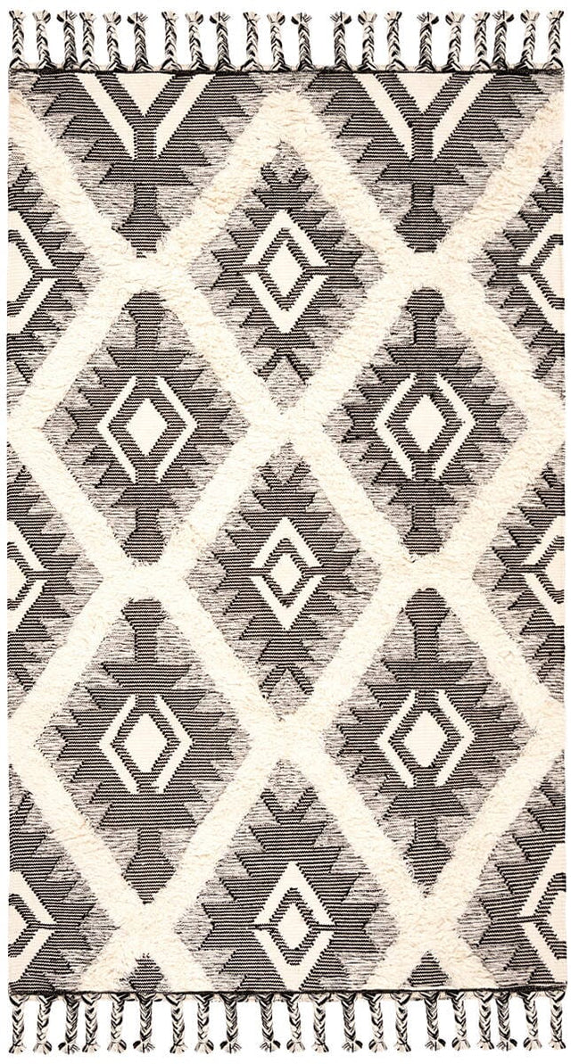 Safavieh Kenya Kny910H Black / Ivory Rugs - Safavieh - kny910h - 3