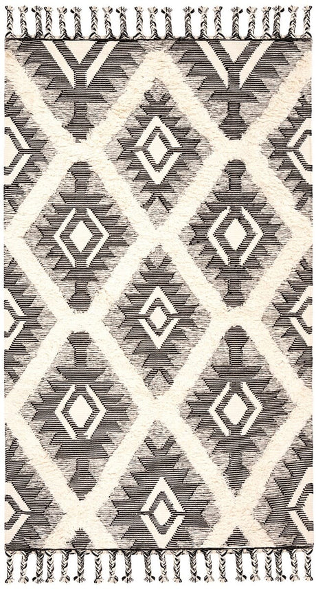 Safavieh Kenya Kny910H Black / Ivory Rugs - Safavieh - kny910h - 3