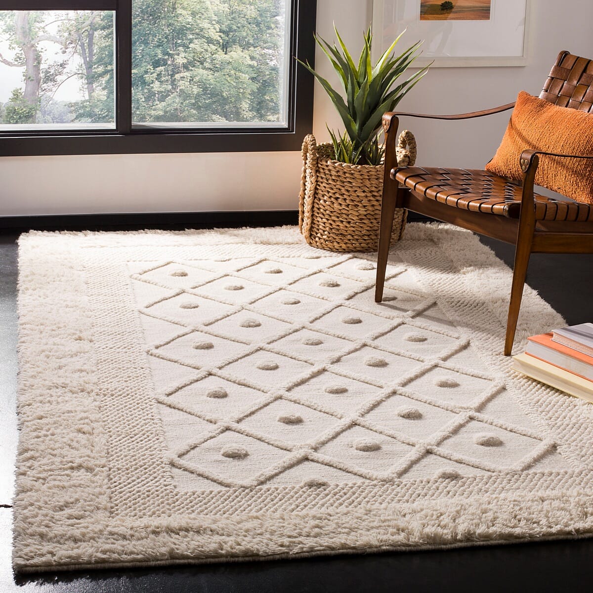 Safavieh Kenya Kny952A Ivory Rug - Safavieh - kny952a - 2