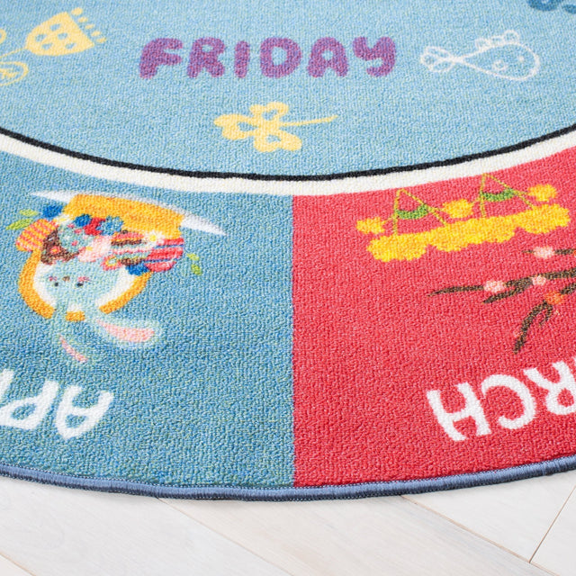 Safavieh Kids Playhouse Kph224M Blue/Green Rugs - Safavieh - kph224m - 5r