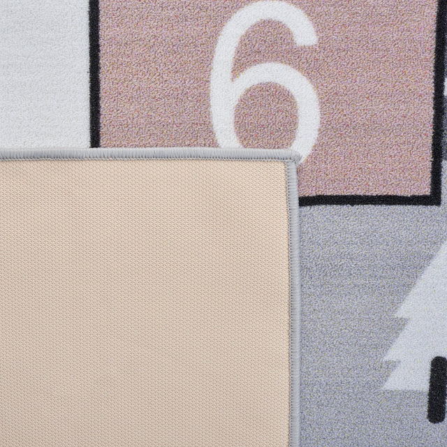 Safavieh Kids Playhouse Kph226A Grey/Pink Rugs - Safavieh - kph226a - 3