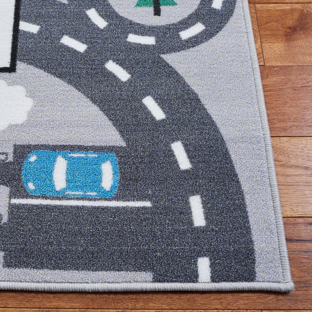 Safavieh Kids Playhouse Kph226A Grey/Pink Rugs - Safavieh - kph226a - 3