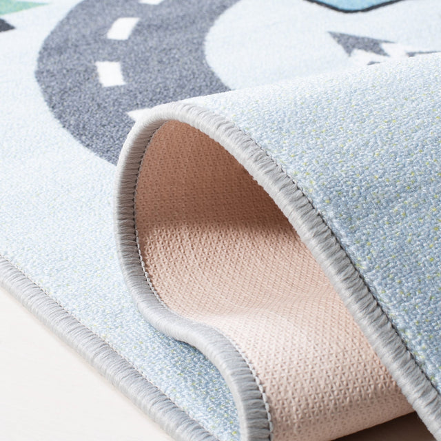 Safavieh Kids Playhouse Kph226F Grey/Blue Rugs - Safavieh - kph226f - 5r