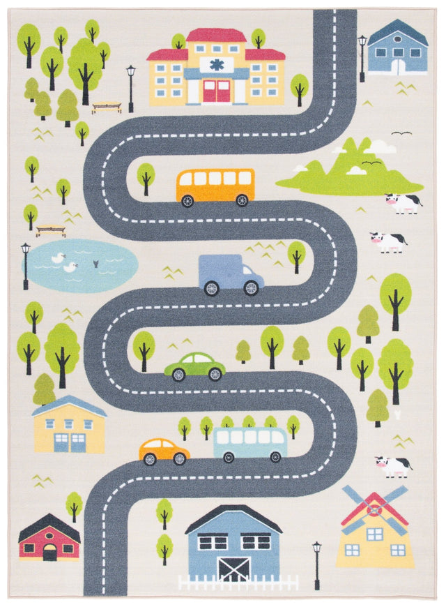 Safavieh Kids Playhouse Kph227A Beige/Green Rugs - Safavieh - kph227a - 3