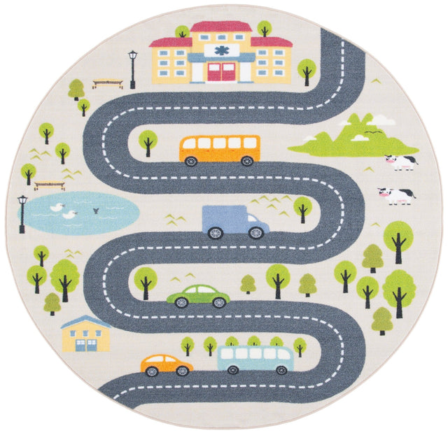 Safavieh Kids Playhouse Kph227A Beige/Green Rugs - Safavieh - kph227a - 5r