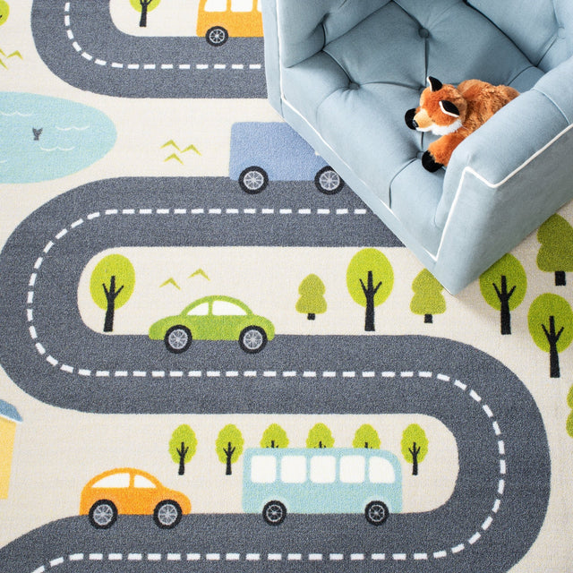 Safavieh Kids Playhouse Kph227A Beige/Green Rugs - Safavieh - kph227a - 5r