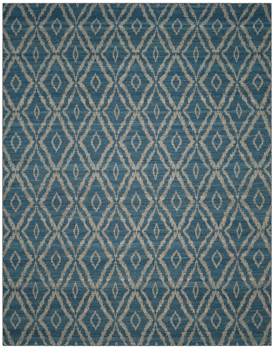 Safavieh Kilim Klm215A Blue / Grey Rugs - Safavieh - klm215a - 5