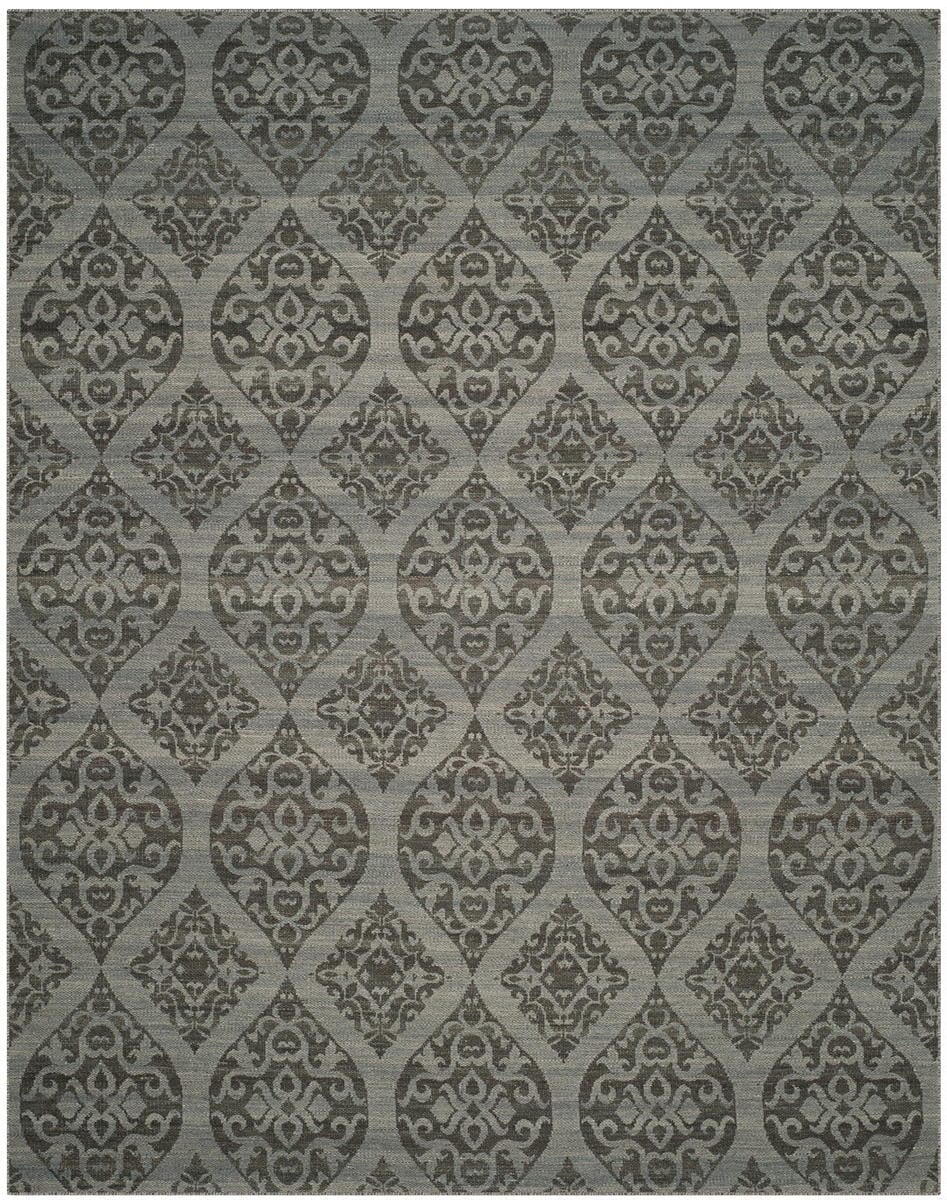 Safavieh Kilim Klm224A Grey / Dark Grey Rugs - Safavieh - klm224a - 4