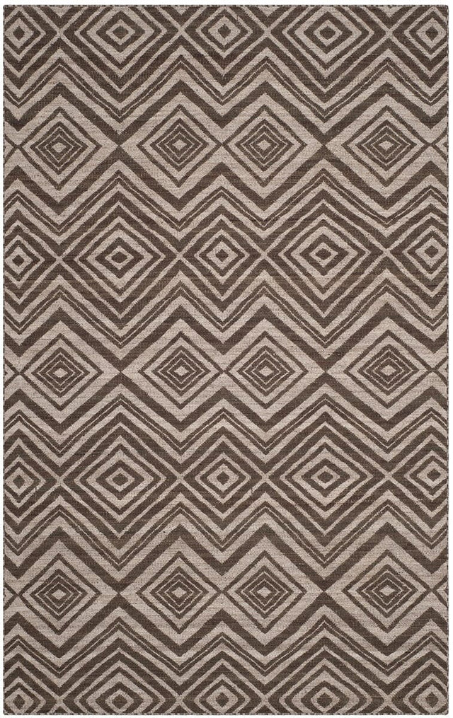 Safavieh Kilim Klm241A Grey / Light Grey Rugs - Safavieh - klm241a - 4