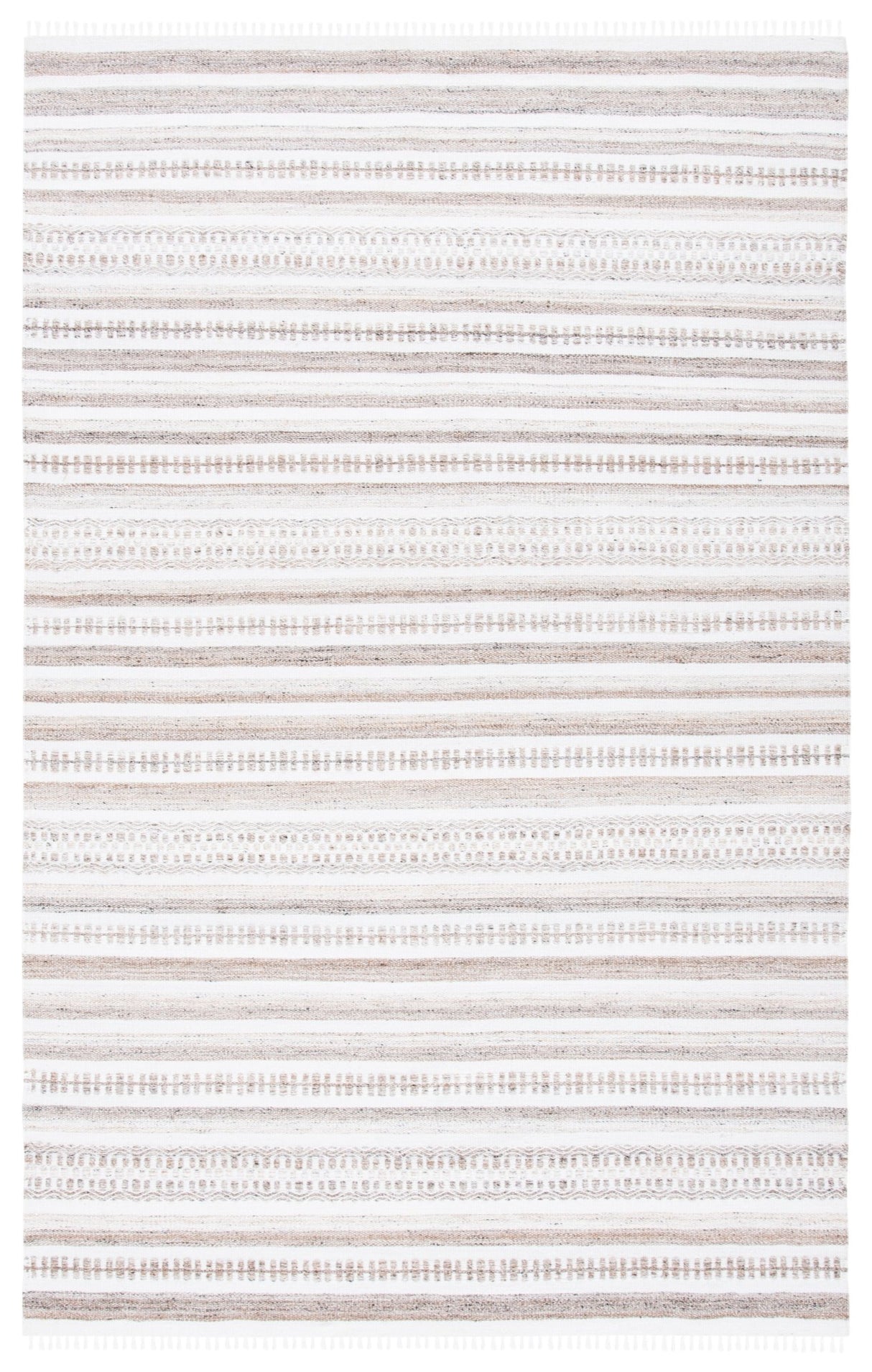 Safavieh Kilim Klm276T Ivory/Light Brown Rug - Safavieh - klm276t - 3