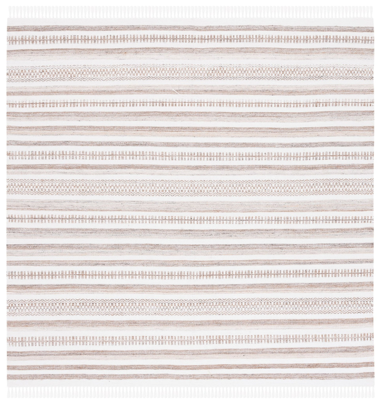 Safavieh Kilim Klm276T Ivory/Light Brown Rug - Safavieh - klm276t - 6sq
