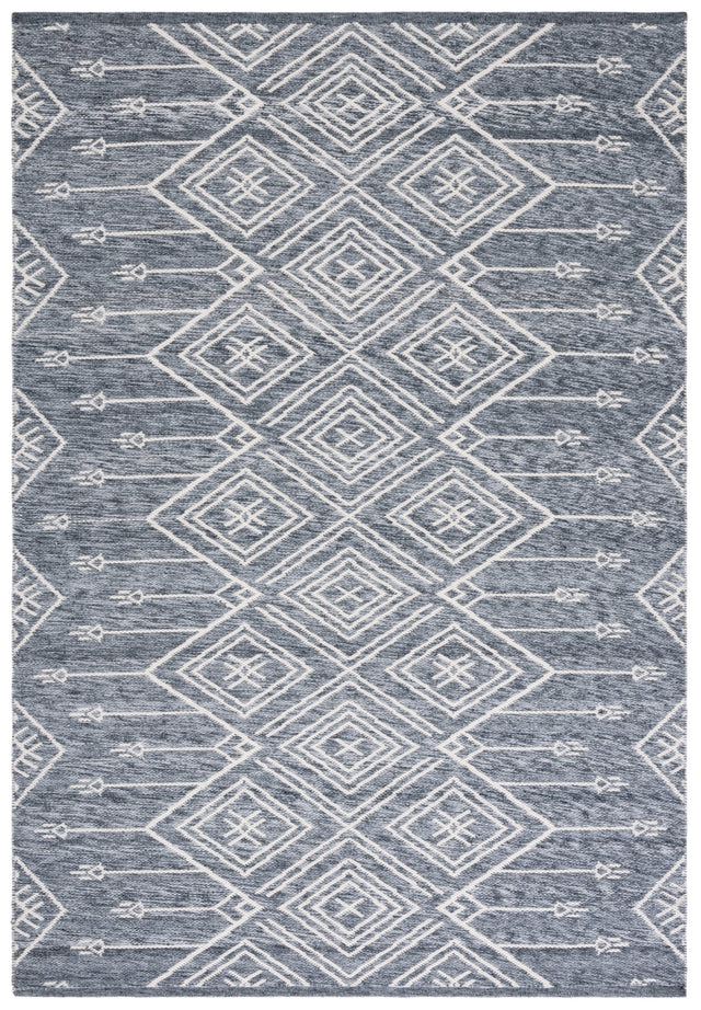 Safavieh Kilim Klm301F Grey/Ivory Rug - Safavieh - klm301f - 3