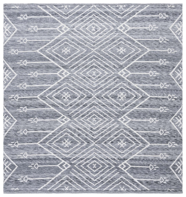 Safavieh Kilim Klm302F Grey/Ivory Rug - Safavieh - klm302f - 6sq