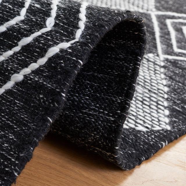 Safavieh Kilim Klm306Z Black/Ivory Rug - Safavieh - klm306z - 3