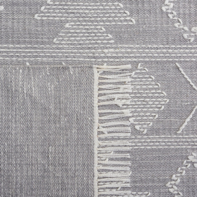 Safavieh Kilim Klm307F Grey/Ivory Rug - Safavieh - klm307f - 3