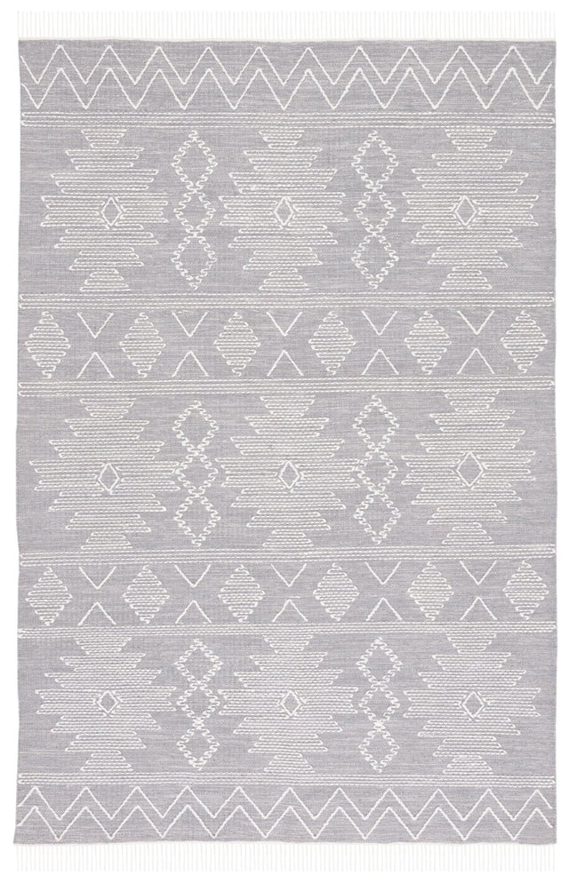 Safavieh Kilim Klm307F Grey/Ivory Rug - Safavieh - klm307f - 3