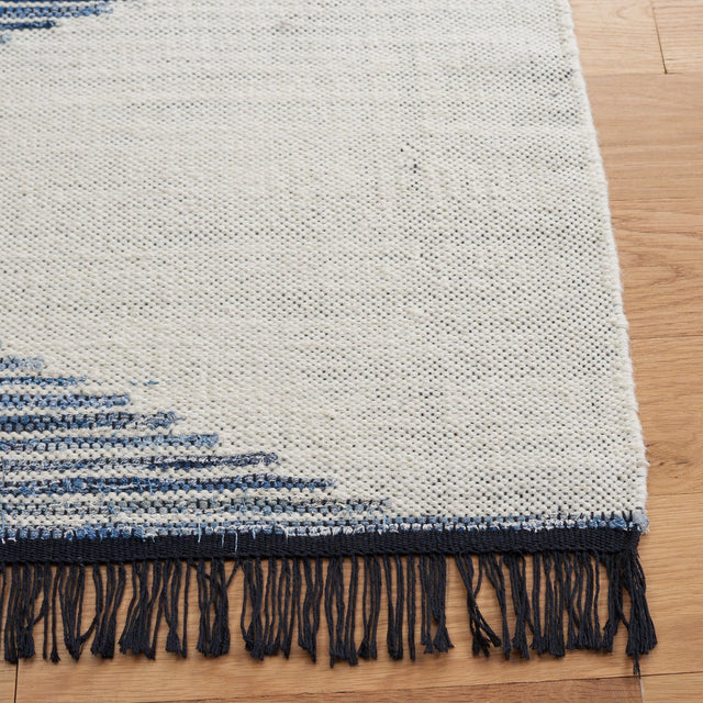Safavieh Kilim Klm309A Ivory/Blue Rug - Safavieh - klm309a - 3
