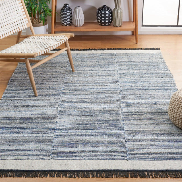Safavieh Kilim Klm310L Blue/Ivory Rug - Safavieh - klm310l - 3