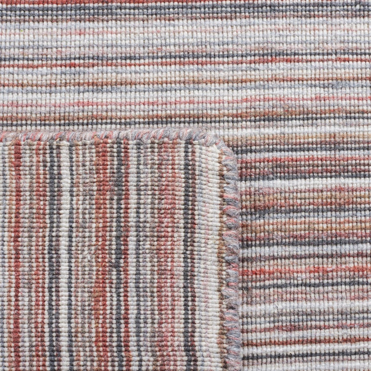Safavieh Kilim Klm313Q Red/Grey Rug - Safavieh - klm313q - 3