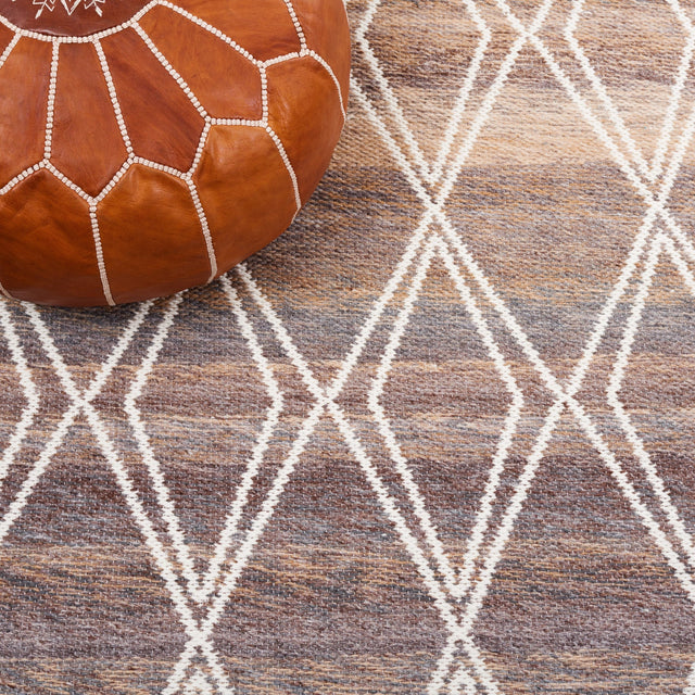 Safavieh Kilim Klm327T Brown/Grey Rug - Safavieh - klm327t - 6r