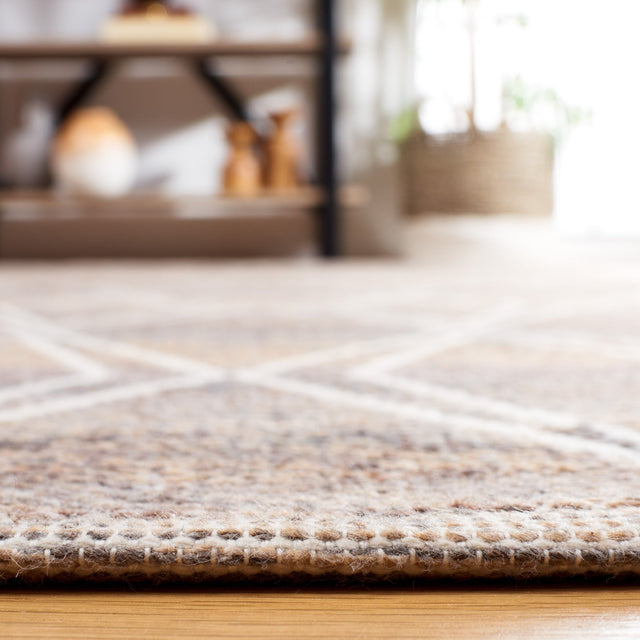 Safavieh Kilim Klm327T Brown/Grey Rug - Safavieh - klm327t - 6r