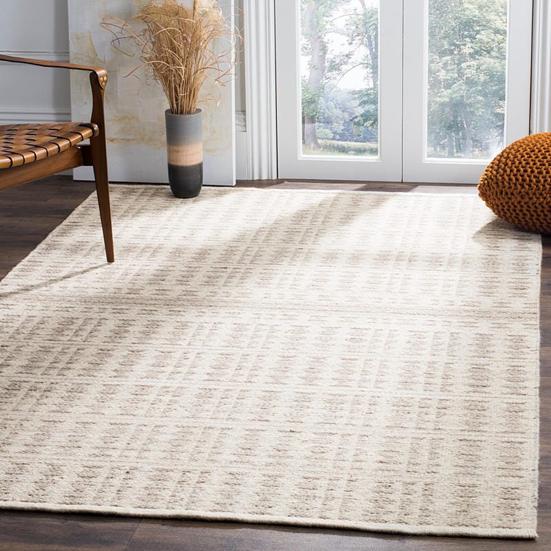 Safavieh Kilim Klm350A Ivory / Light Grey Rugs - Safavieh - klm350a - 4