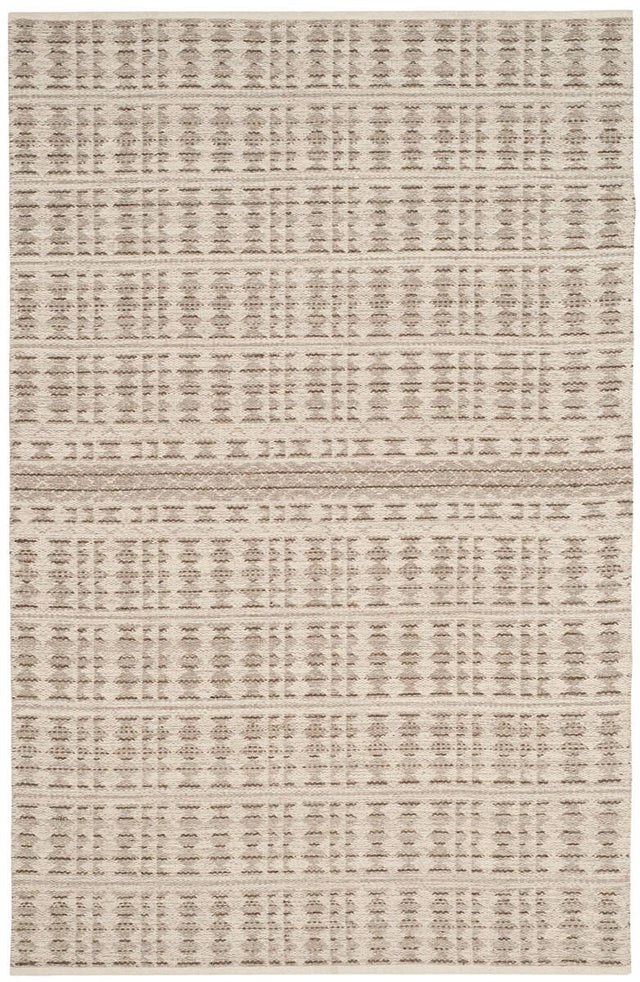 Safavieh Kilim Klm350A Ivory / Light Grey Rugs - Safavieh - klm350a - 4