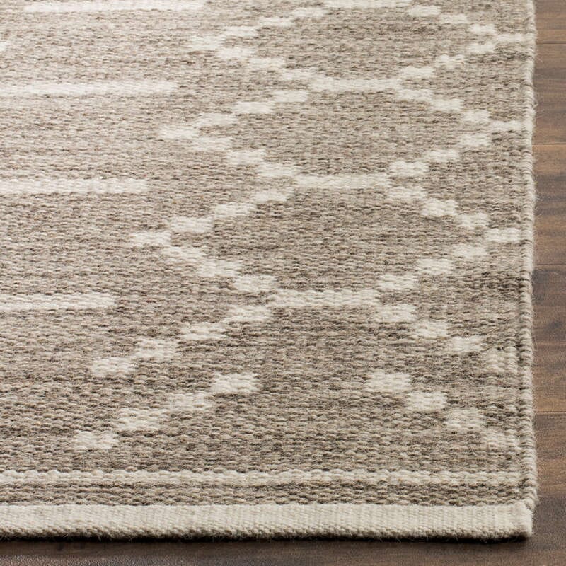 Safavieh Kilim Klm353A Grey / Ivory Rugs - Safavieh - klm353a - 4