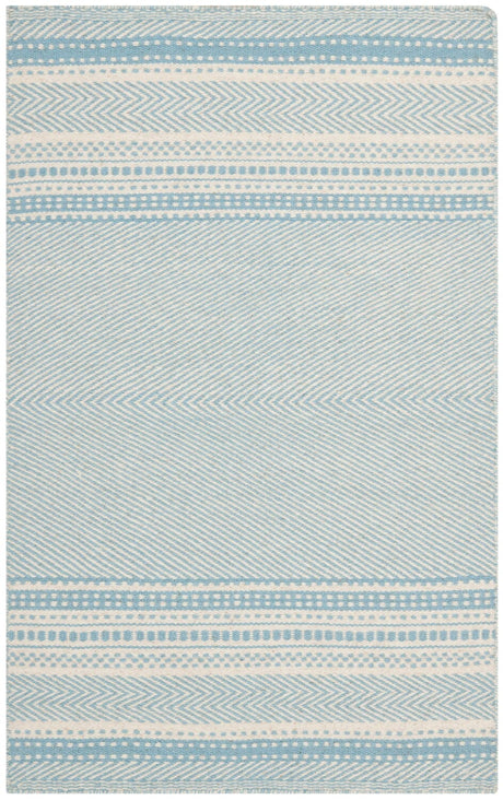 Safavieh Kilim Klm419A Light Blue / Ivory Rugs - Safavieh - klm419a - 2