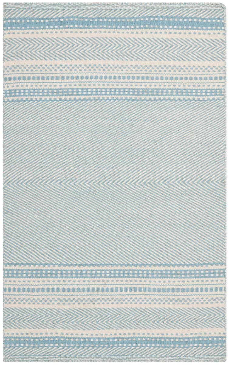 Safavieh Kilim Klm419A Light Blue / Ivory Rugs - Safavieh - klm419a - 2