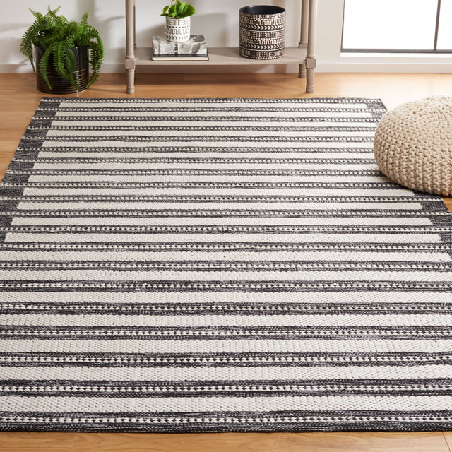 Safavieh Kilim Klm441Z Black/Ivory Rug - Safavieh - klm441z - 3