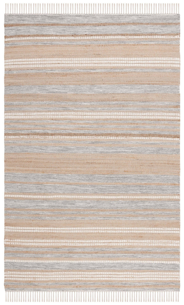 Safavieh Kilim Klm443F Natural/Grey Rug - Safavieh - klm443f - 3