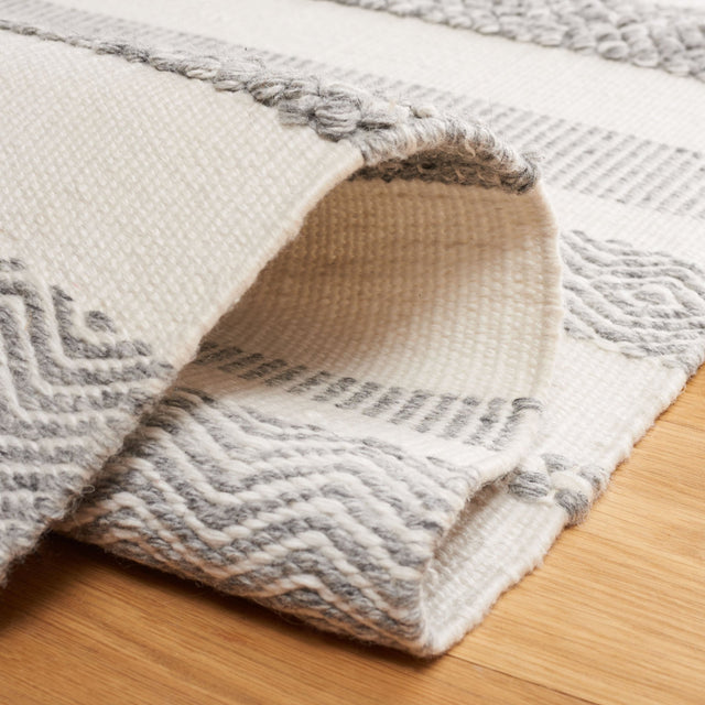 Safavieh Kilim Klm445G Silver/Ivory Rug - Safavieh - klm445g - 28