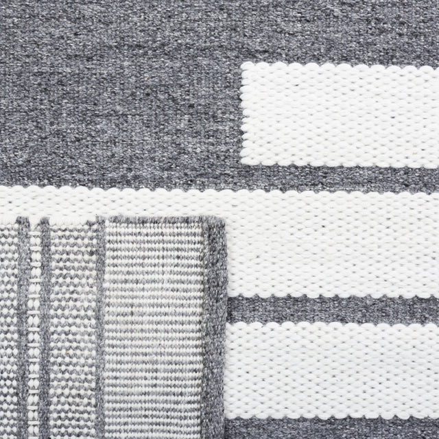 Safavieh Kilim Klm448H Ivory/Dark Grey Rug - Safavieh - klm448h - 3