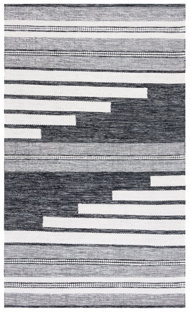 Safavieh Kilim Klm448Z Ivory/Black Rug - Safavieh - klm448z - 3