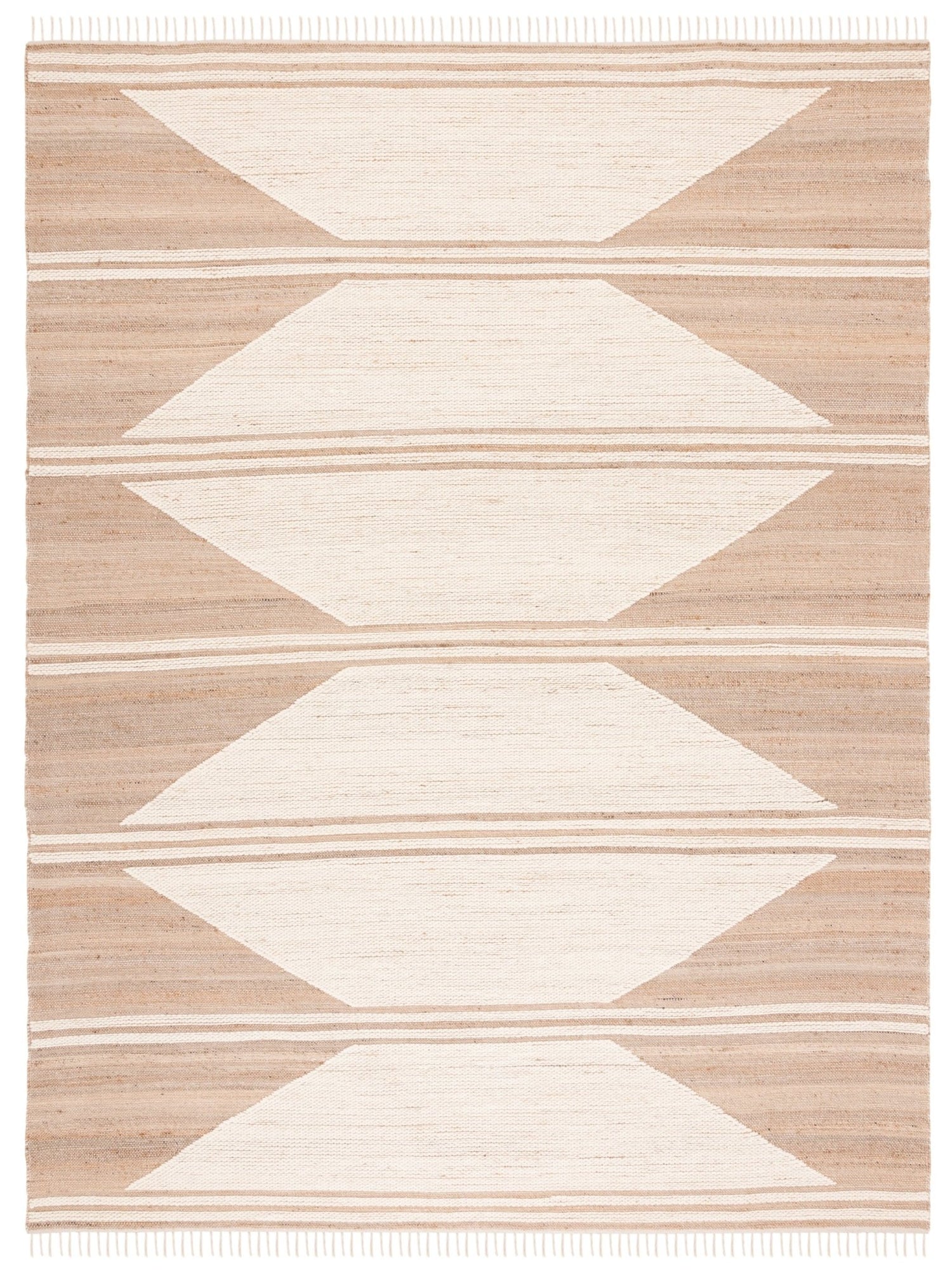 Safavieh Kilim Klm451A Natural/Ivory Rugs - Safavieh - klm451a - 3
