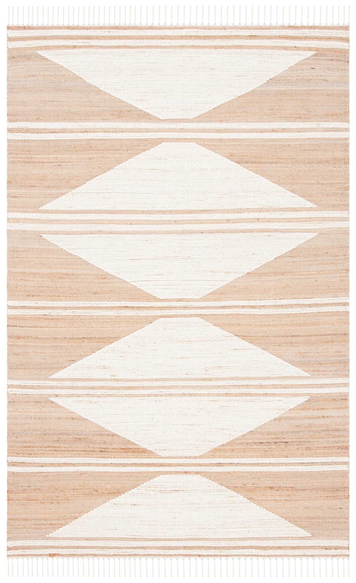 Safavieh Kilim Klm451A Natural/Ivory Rugs - Safavieh - klm451a - 3