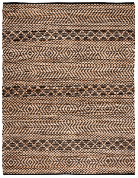 Safavieh Kilim Klm455A Natural/Black Rugs - Safavieh - klm455a - 27